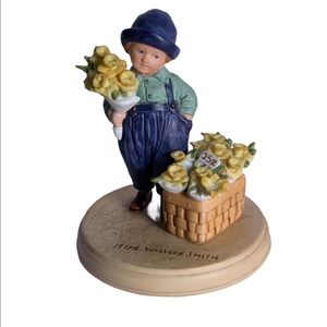 Avon 1986 Holiday Figurine Series "Springtime"  Jessie Willcox Smith Collection
